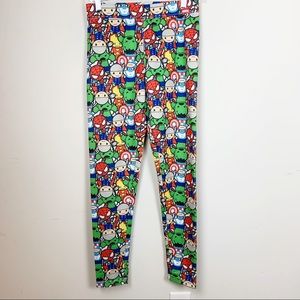 Marvel Avengers Chibi Leggings Pants Hulk
